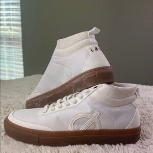LOCI Hero x Reed Mid Sneaker natural / gum size EU 39 US 8 NWOT